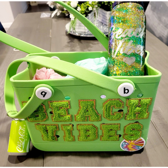 Custom Bitty Beach Bag with matching 12oz tumbler! - Picture 5 of 6